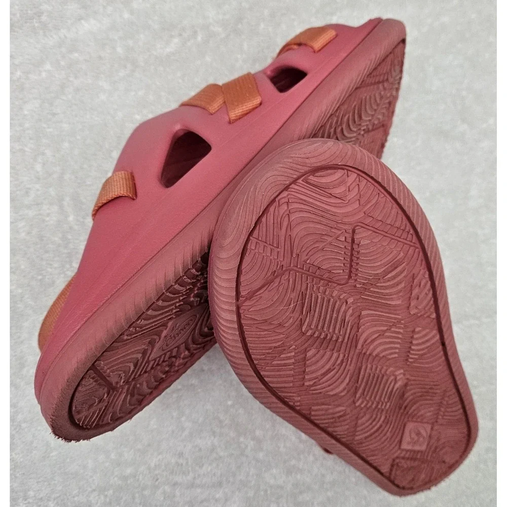 Chaco Chillos Sport Pink‎ Big Kids Girl's Sandals Size 6 Ankle Strap